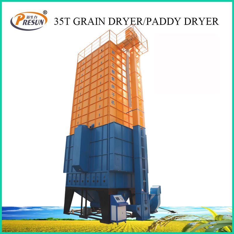 Mix Flow Grain Dryer Machine / 35 Tons Per Batch Sesame Drying Machine