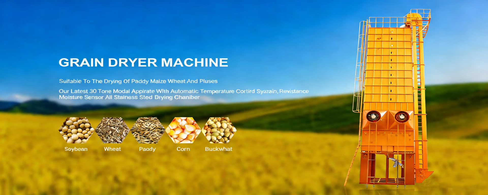 quality Grain Dryer Machine factory
