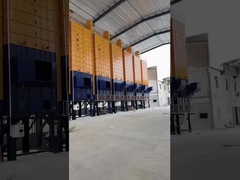 150TPD Raw Paddy Grain Wheat Dryer Machine 2 Million Kcal Husk Furnace