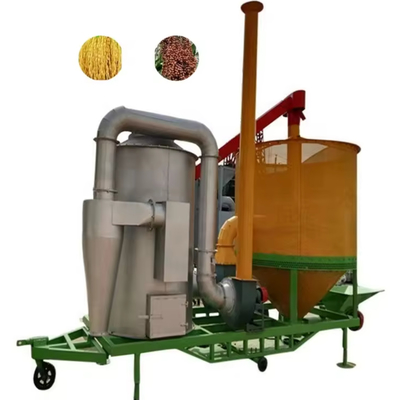 Mobile Grain Drying Machine Soybeans Dryiny Machine 4 Tons