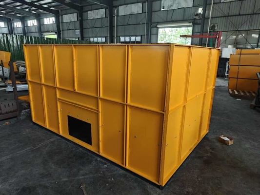Presun Bed Dryer 4mt Indirect Heating Cereal Dryer Machine In Tanzania