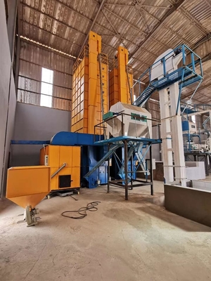Vertical Tower Paddy Dryer Machine For Paddy Seed Dryer Machine 20 Tons