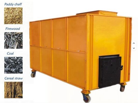 Good price Indirect Hot Air Heating Coal Burning Heater , Manual Ignition Mode Coal Fired Furnace online