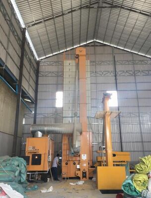 Good price 12.45KW Paddy Dryer Machine , 20 Tons Capacity Dual Centrifugal Fan Rice Dryer online