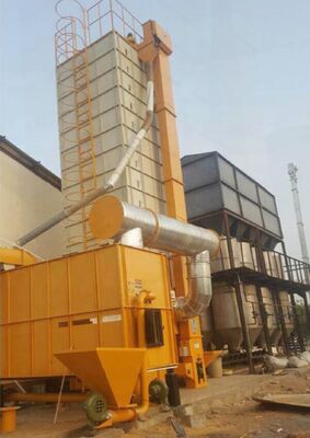 Good price 9.95kw 12000kg Raw Paddy Dryer Batch Type pollution proof Withou Paste online