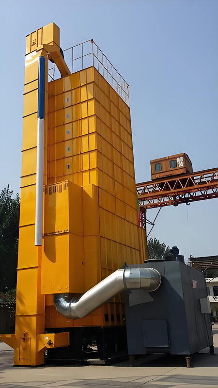 Intermittent Rice Paddy Dryer 15 Tons Circulating Batch Type Dryer For Sale
