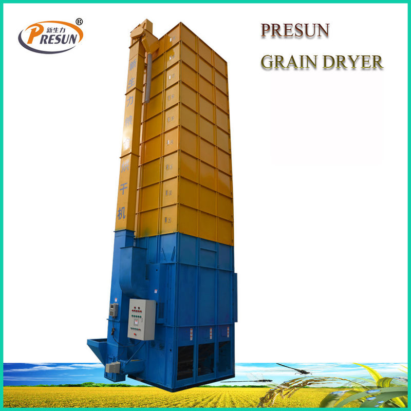 Circulating Grain Dryer Machine / Paddy Rice Dryer 50 Tons Per Batch