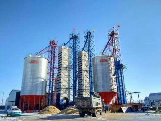 Good price 200tpd Heat Recycling Rice Mill  Raw Paddy Dryer Direct Storage online