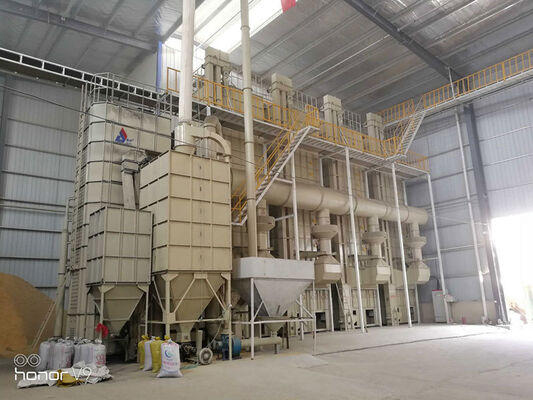 Good price 120 Tons Batch Type Rice Mill Dryer Machine Self Flowing Circulation Base online