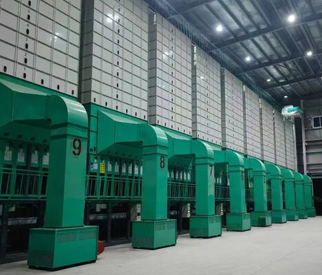 Good price Batch Type 210 Tons Vertical Paddy Dryer Machine Manual Control online