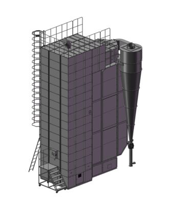 Indirect Heating Rice Hull Stove Automatic Control Rice Husk Stove Heavy Duty