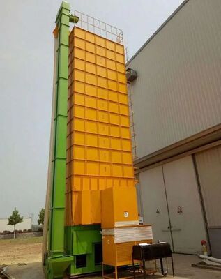 Good price 21.7kw 14000m3/H Batch Type 30 Ton Paddy Dryer Machine online