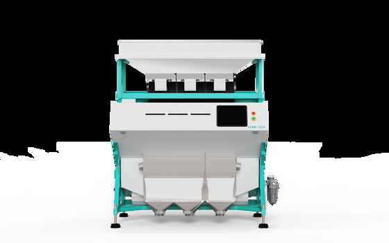 quality High Output 3 Chutes Color Sorter Online Ccd Factory Rice Color Sorter Machine Wheat Rice Optical Infared Sorting Mach factory