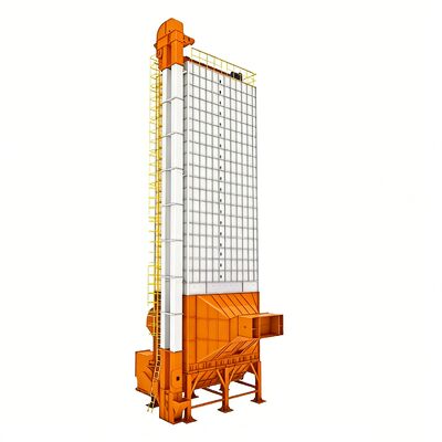 quality 35 Tons Rice Dryer Machine / Paddy Dryer Plant All SS Material with V Shaped Channel factory