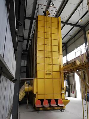 Good price Automatic Control Batch Type Grain Dryer With Husk Burner 15 Tons Capacity online